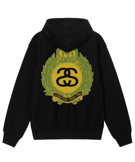 Crown Wreath Black Hoodie