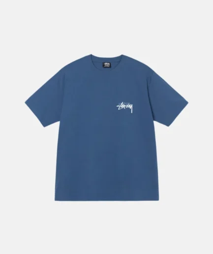 DICED OUT BLUE TEE SHIRT