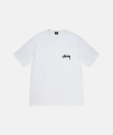 DICED OUT WHITE TEE SHIRT