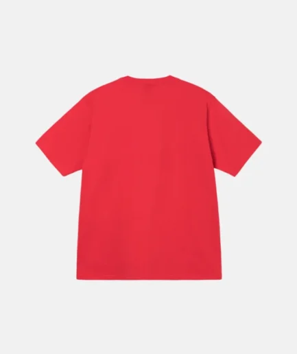 MOTEL STUSSY RED TEE SHIRT