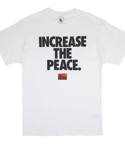 Nike x Stussy Increase The Peace Tee