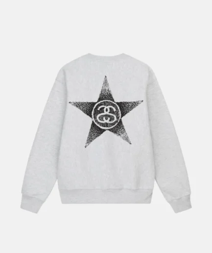 STARS CREW GREY SWEATSHIRT